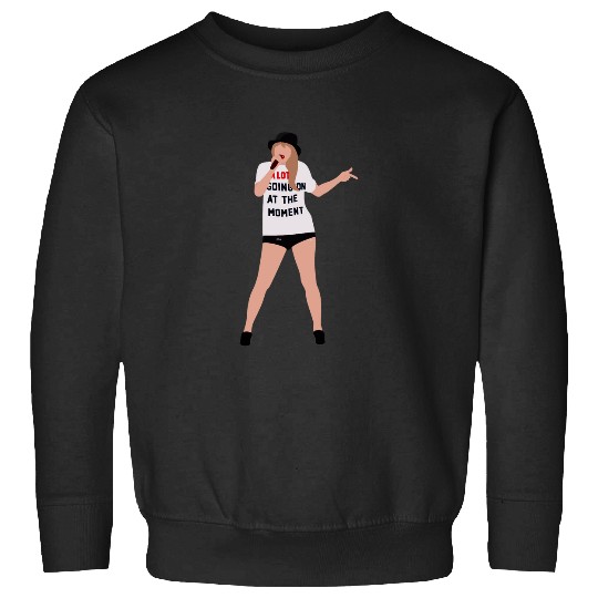 Discover Eras Tour Red A Lot Going On At The Moment Sweatshirts