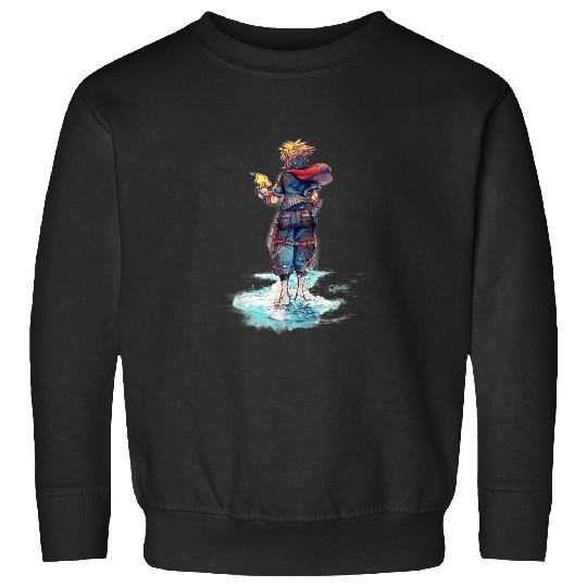 Disney Kingdom Hearts Sora Keyblade Hero Faded S Sweatshirts