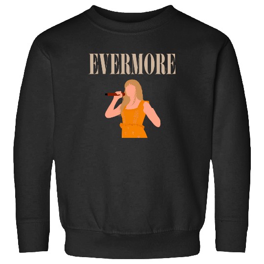 Discover Taylor Evermore Eras Tour Art Sweatshirts