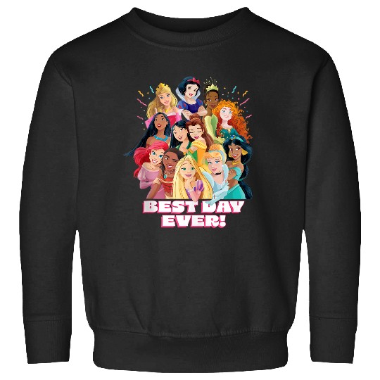 Disneyss Princess Best Day Ever Friend Family Trip Matching Sweatshirts