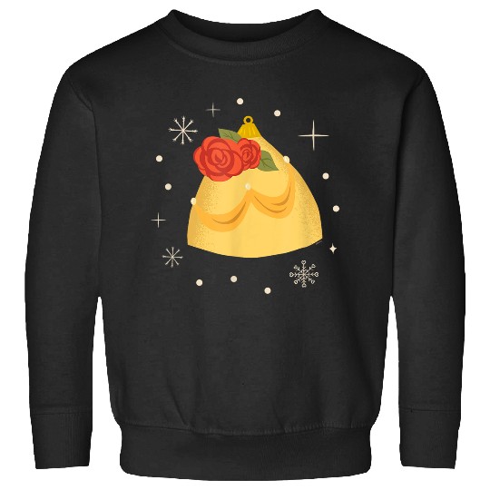 Disneyss Princess Belle Holiday Christmas Ornament Sweatshirts