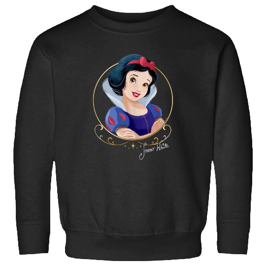 Disneyss Princess Royalty Group Matching Snow White 2 sided Sweatshirts