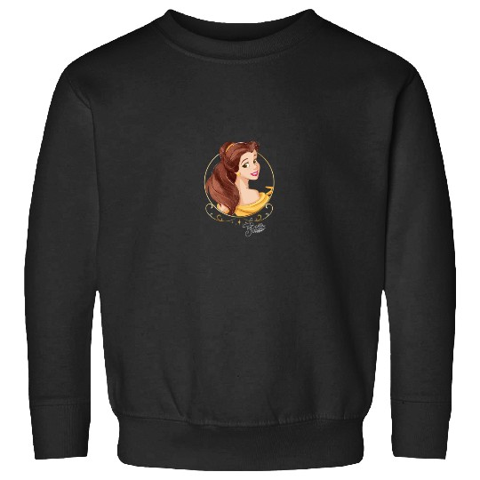 Disneyss Princess Royalty Group Matching Belle 2 sided Sweatshirts