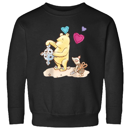 Disneyss Winnie The Pooh Cute Piglet Pooh Made For Us Logo Sweatshirts
