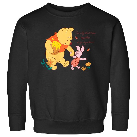 Disneyss Winnie The Pooh Piglet Family Trip Vacation 2025 Sweatshirts