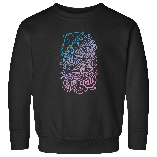 Jellyfish  : Disney princess tattoo Shirt,  Princess tattoo vintage t shirt, Disney princess tattoo Gift Fan S-5XL Sweatshirts