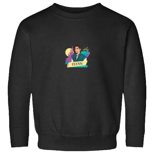 Disneyss Tangled Retro 90s Couples Matching His Flynn Rider Sweatshirts