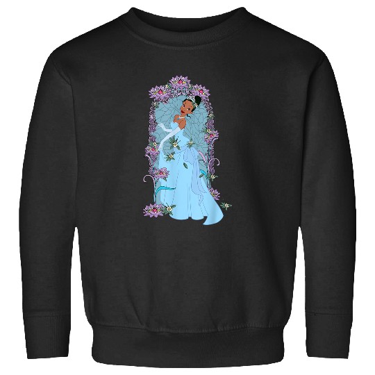 Disneyss The Princess And The Frog Tiana Flower Arch Vintages Sweatshirts