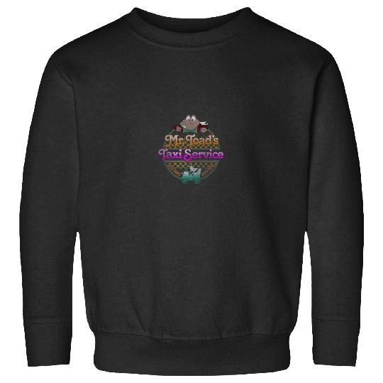 Disneyss The Adventures Of Ichabod And Mr Toad Taxi Retro Sweatshirts