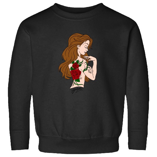 The Rose  : Disney princess tattoo Shirt,  Princess tattoo vintage t shirt, Disney princess tattoo Gift Fan S-5XL Sweatshirts