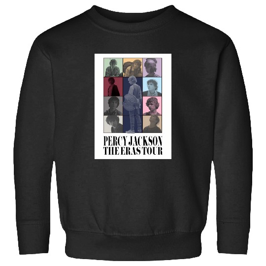 Percy Jackson Eras Tour Poster Sweatshirts