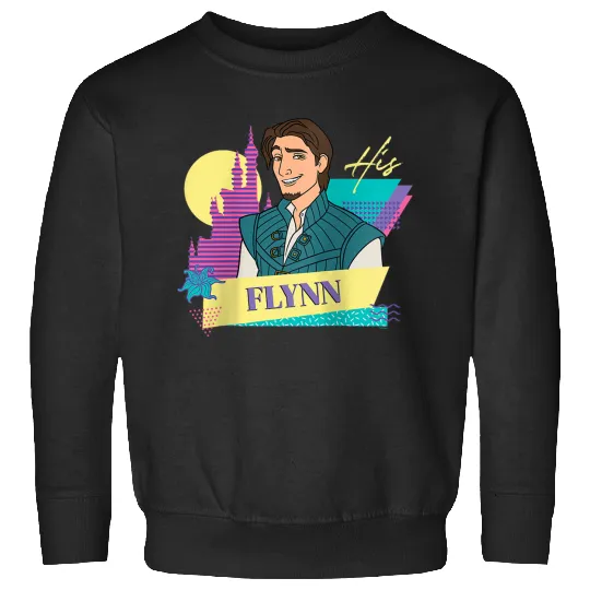 Disneyss Tangled Retro 90s Couples Matching His Flynn Rider Sweatshirts