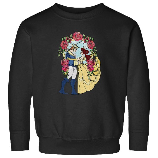 Beauty And The Beast Stained Glass  1: Disney princess tattoo Shirt,  Princess tattoo vintage t shirt, Disney princess tattoo Gift Fan S-5XL Sweatshirts