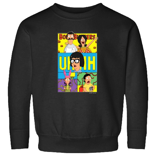 The Bobs Burgers Movie Bob Linda Tina Louise Gene Uhhh Sweatshirts