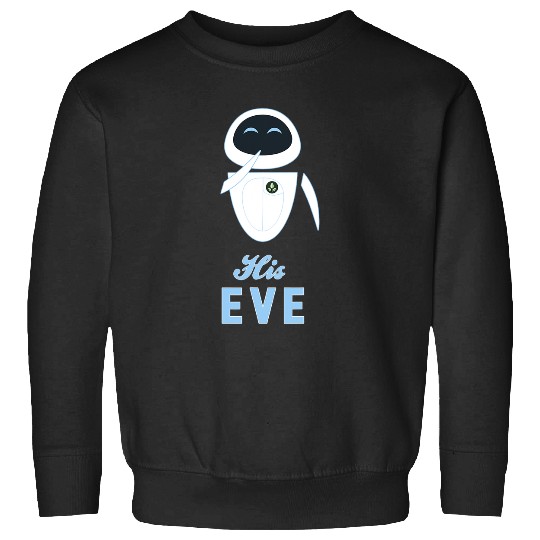 Disney Pixar Wall-E His Eve Couples Sweatshirts
