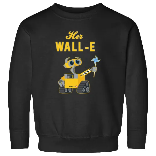 Disney Pixar Wall-E Her Wall-E Couples Sweatshirts