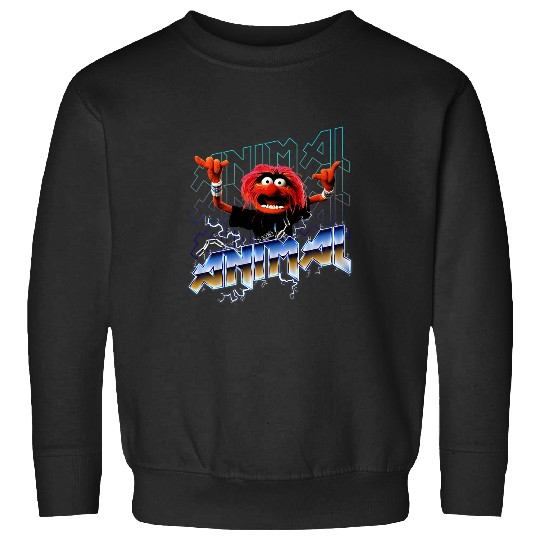 Disneys The Muppets Animal Vintages Rock Metal Premium Sweatshirts
