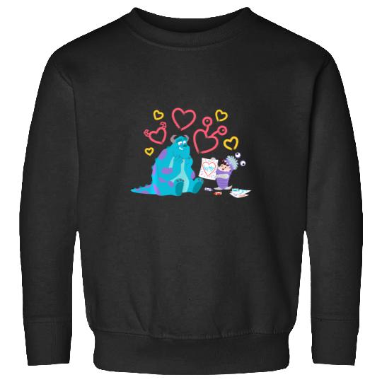 Disney And Pixars Monsters Inc. Sulley And Boo Kitty Sweatshirts