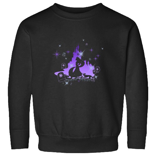 Disney Tangled Rapunzel Silhouette Portrait Graphic Sweatshirts
