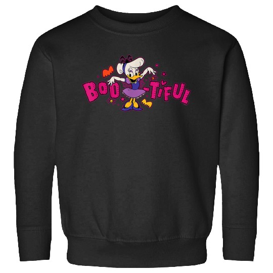 Disney Daisy Duck in Costume BOO-tiful Spooky Cute Halloween Sweatshirts