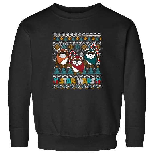 Star Wars Ewoks Candy Canes Christmas, Disney Star Wars Christmas, Mickey's Very Merry Christmas Sweatshirts
