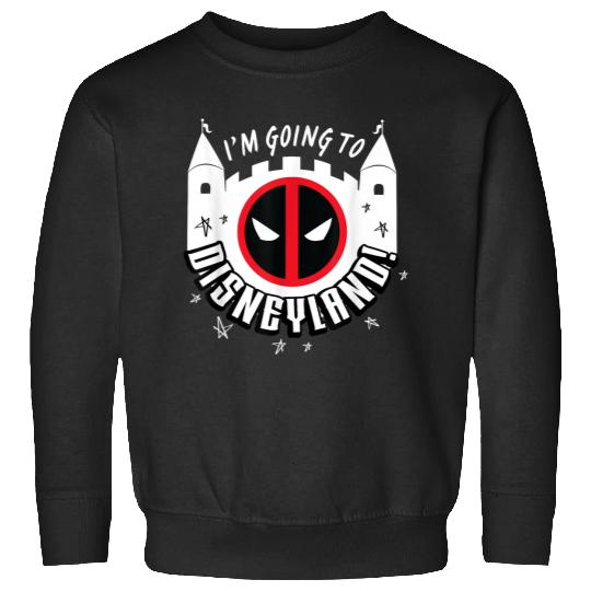 Marvels Studios Deadpool Wolverine Im Going To Disneyssland Sweatshirts