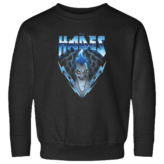 Disney Villains  Hades Blue Lightning Rock n Roll Sweatshirts