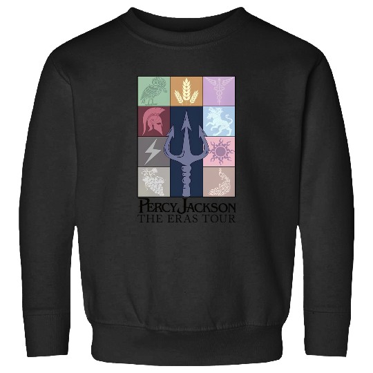 Percy Jackson Camp Half Blood And The Olympians Eras Tour   Front Sweatshirts