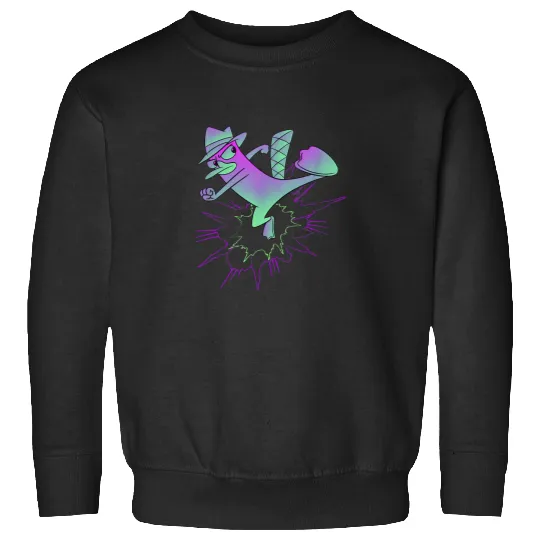 Disney Phineas And Ferb Perry The Platypus Retro Sweatshirts