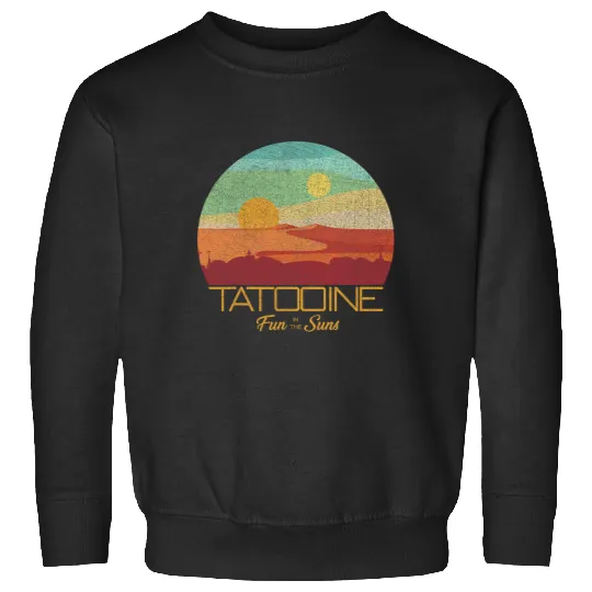 Star Wars Tatooine Postcard Fun in the Sun Vintage Disney Sweatshirts