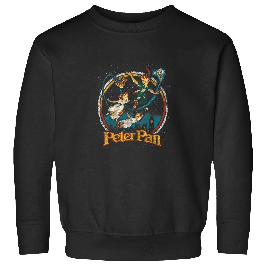 Disney Peter Pan Group London Flying Vintage Fad Sweatshirts