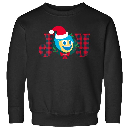 Disneyss And Pixarss Inside Out 2 Christmas Holiday Santa Joy Sweatshirts