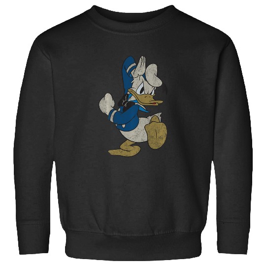 Disney - Vintage Angry Donald Duck Hat Sweatshirts