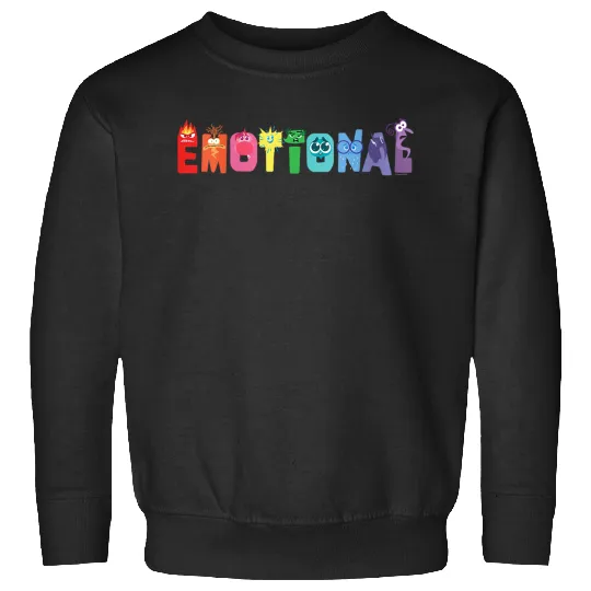 Disneyss And Pixarss Inside Out 2 Emotions Feeling Emotional Sweatshirts