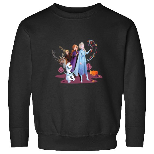 Disney Princess Frozen Elsa Anna Olaf Sven and Kristoff Fall Sweatshirts