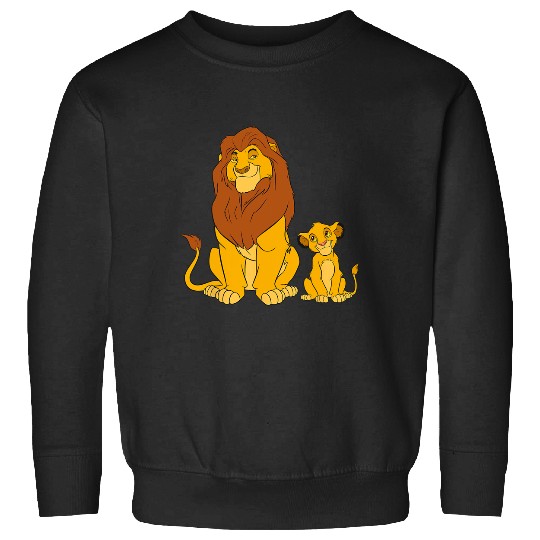 Disney The Lion King Young Simba and Mufasa Sweatshirts