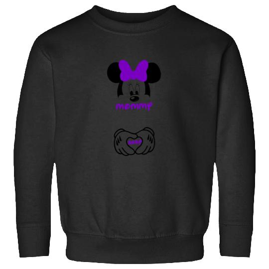 Minnie Mouse Mommy and Baby Maternity  -Disney Pregnancy - Pregnancy  - Bump  - - Disney  - Disneyland - Disney World 3 Sweatshirts