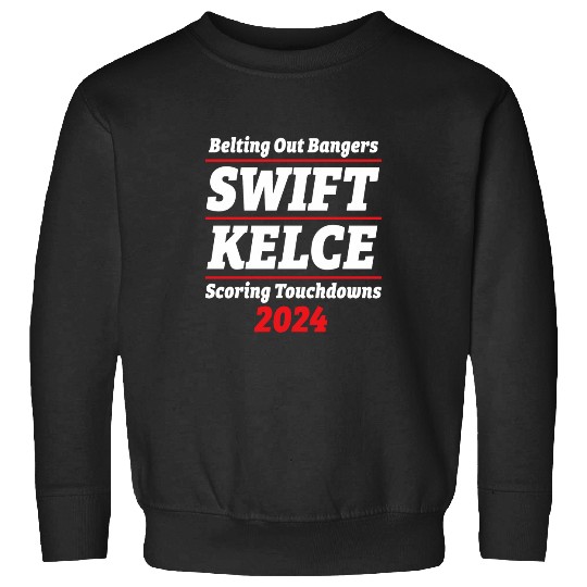 Discover Taylor &amp_ Travis Kelce - 2024 Election Sweatshirts