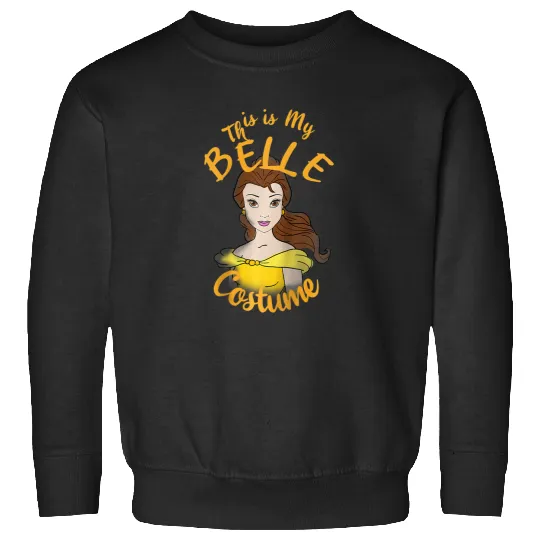 Disneys beauty and beast belle my costume halloween raglan baseball Sweatshirts