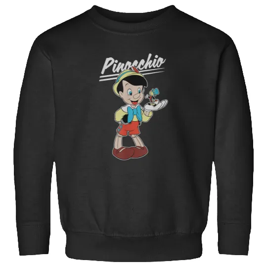 Disney Pinocchio And Jiminy Cricket Sweatshirts