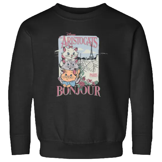 Disney The Aristocats Bonjour Paris Since  Vintage Ad Sweatshirts