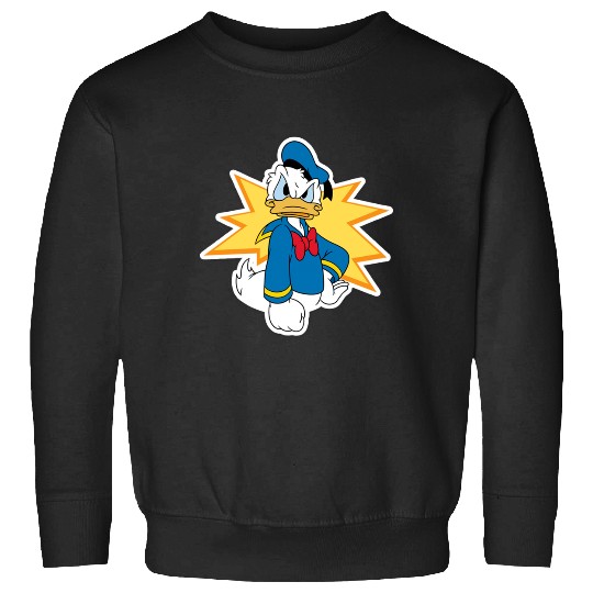Donald Duck Happy Face  SALE!! Mickey Retro Disney Shirt, Mickey Checkered Shirt, Vintage Disney, Retro Mickey, Mickey Gift S-5XL Sweatshirts