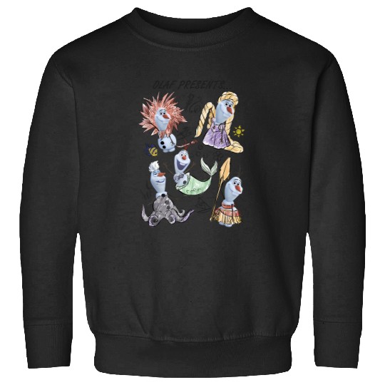 Disney Olaf Presents Classic Costume Sketches Sweatshirts