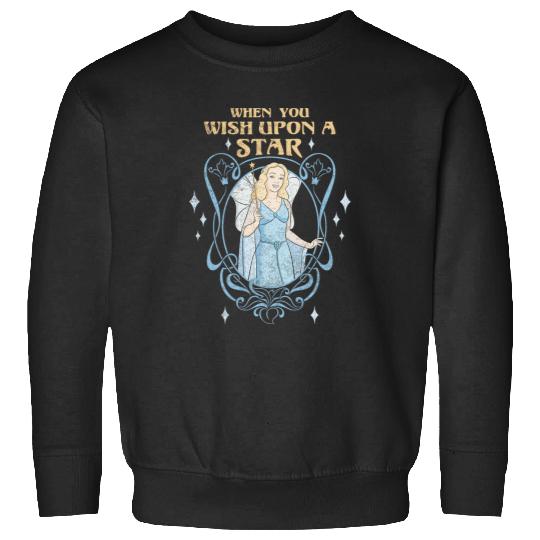 Disney Pinocchio Blue Fairy Wish Upon a Star Sweatshirts
