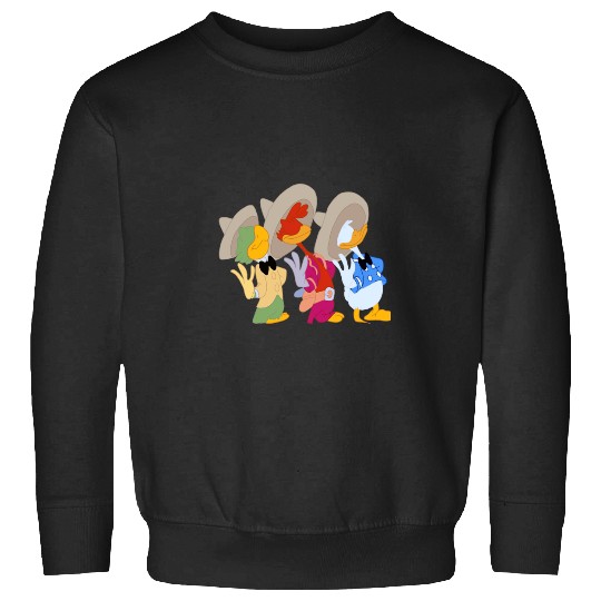 Three caballeros  SALE!! Mickey Retro Disney Shirt, Mickey Checkered Shirt, Vintage Disney, Retro Mickey, Mickey Gift S-5XL Sweatshirts