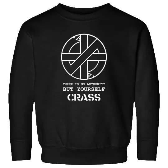 Crass There Is No Authority But Yourself Sweatshirts