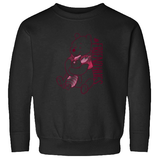 Disney Winnie The Pooh Piglet And Pooh Friend Hugs Sweatshirts