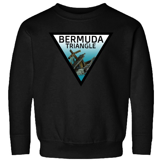 The Bermuda Triangle - Addams Family Travel Badge Sweatshirts