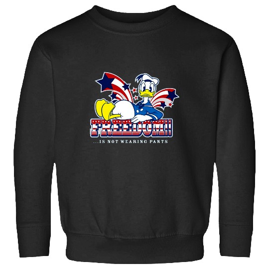 Donald Duck Freedom  SALE!! Mickey Retro Disney Shirt, Mickey Checkered Shirt, Vintage Disney, Retro Mickey, Mickey Gift S-5XL Sweatshirts