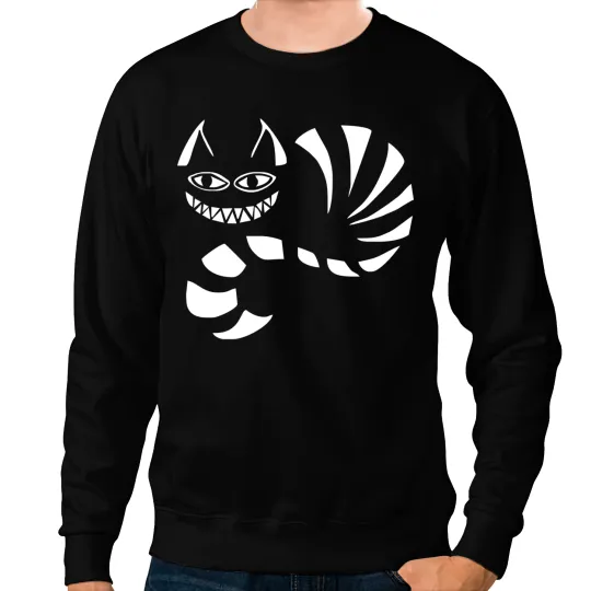 Cheshire Cat Alice In Wonderland Funny Sweatshirts